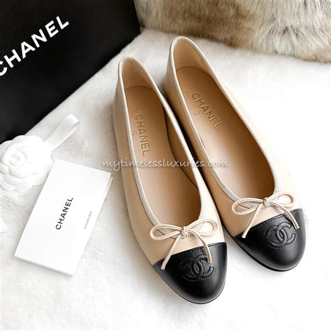 what is the most classic chanel balarina|Chanel ballet flat history.